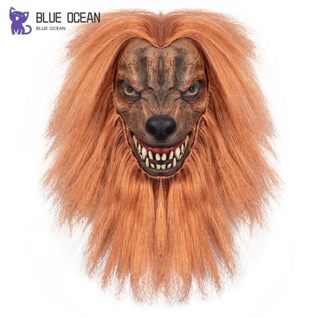 狼 お面 仮面 狼男 大人 マスク コスプレ ハロウィン 子供 ウルフ 動物